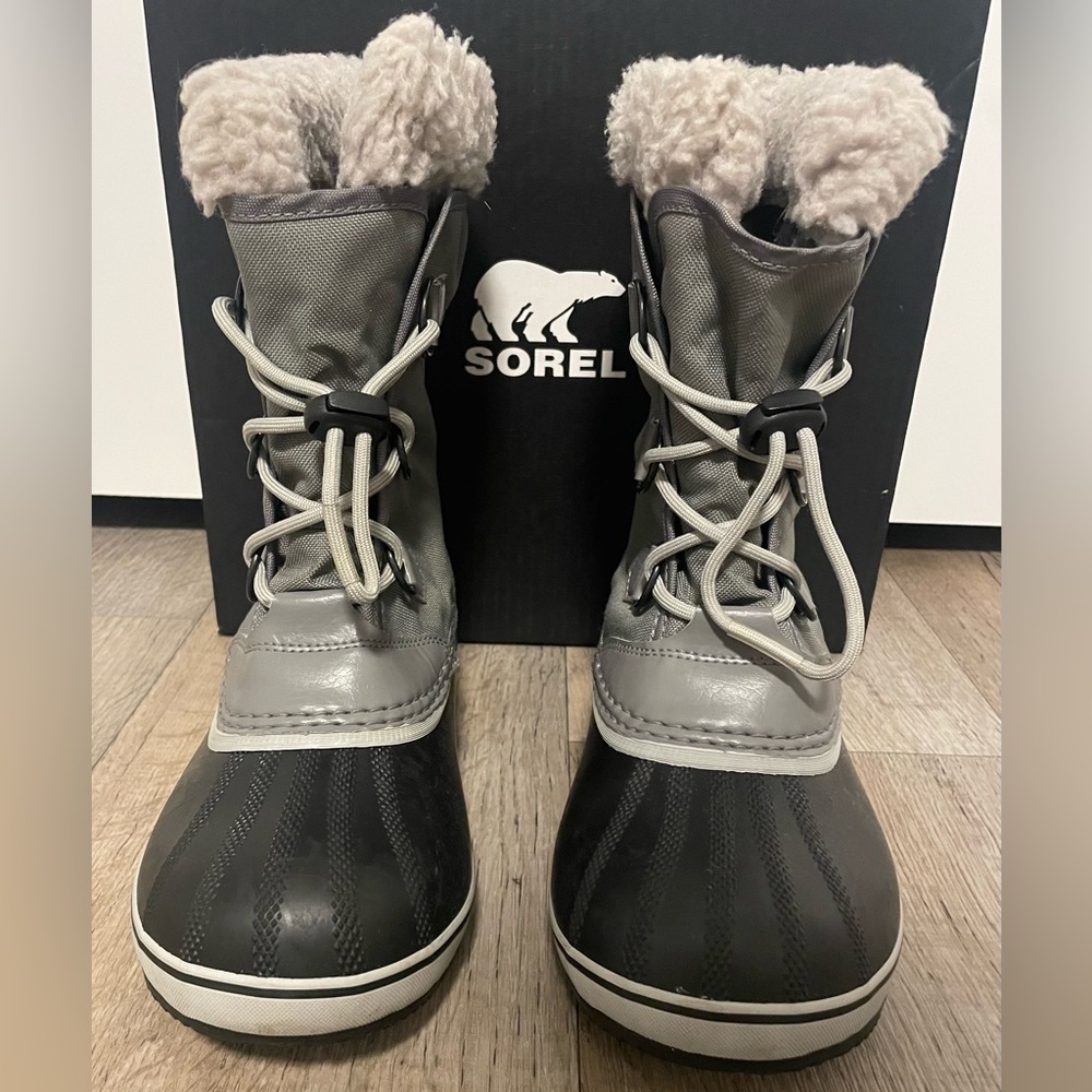 Sorel Youth Unisex Yoot PAC Nylon Waterproof Boots Size 5